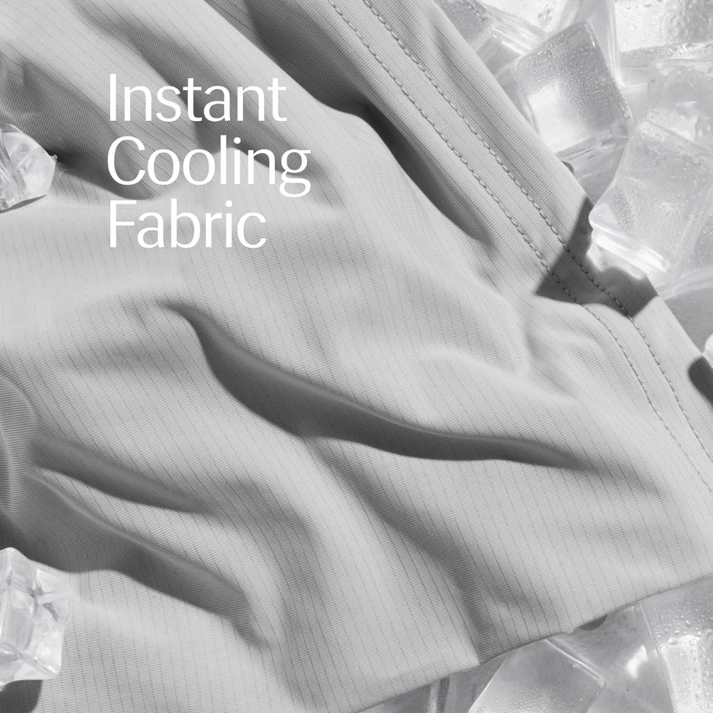 REST® Evercool®+ Flat Sheet Cali King/King Size, Breathable Luxury Bedding Gray - Picture 4 of 7